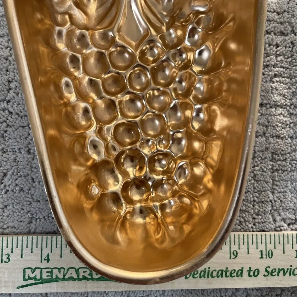 COPPER colored GRAPES MOLD 10